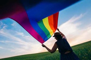 a person is happy they have discovered a lgbtq support program